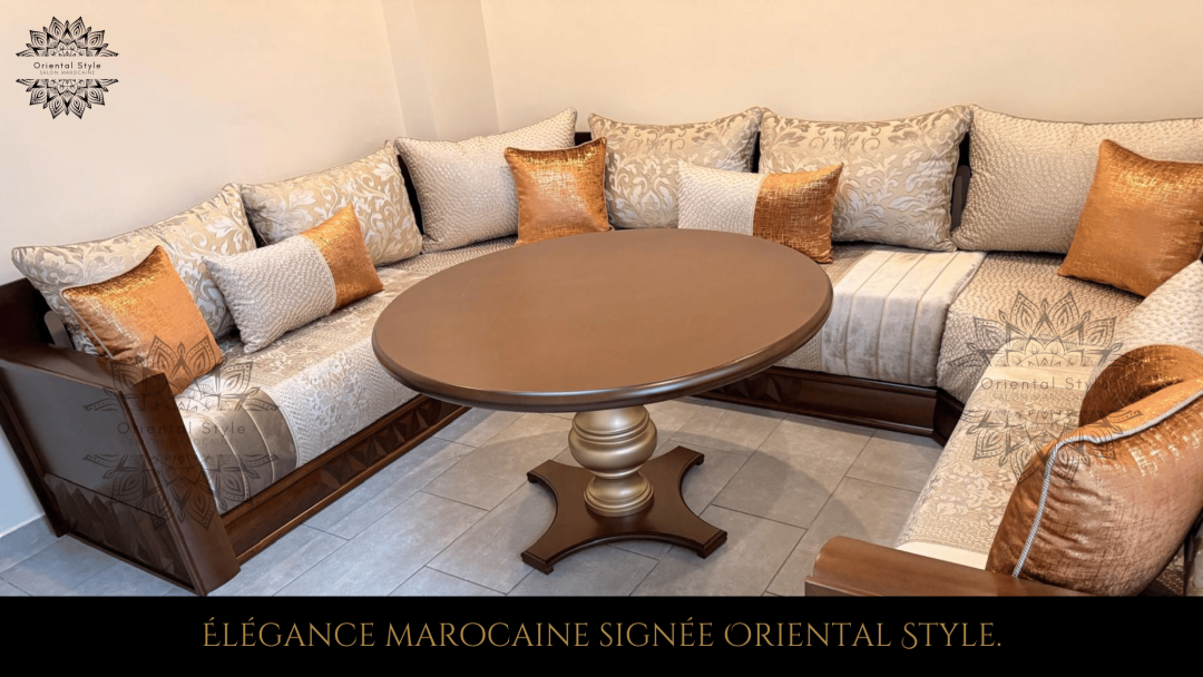 Salon Marocain Modèle 19
