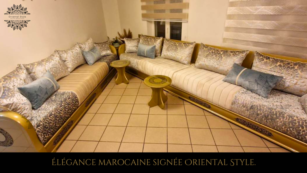 Salon Marocain Modèle 11