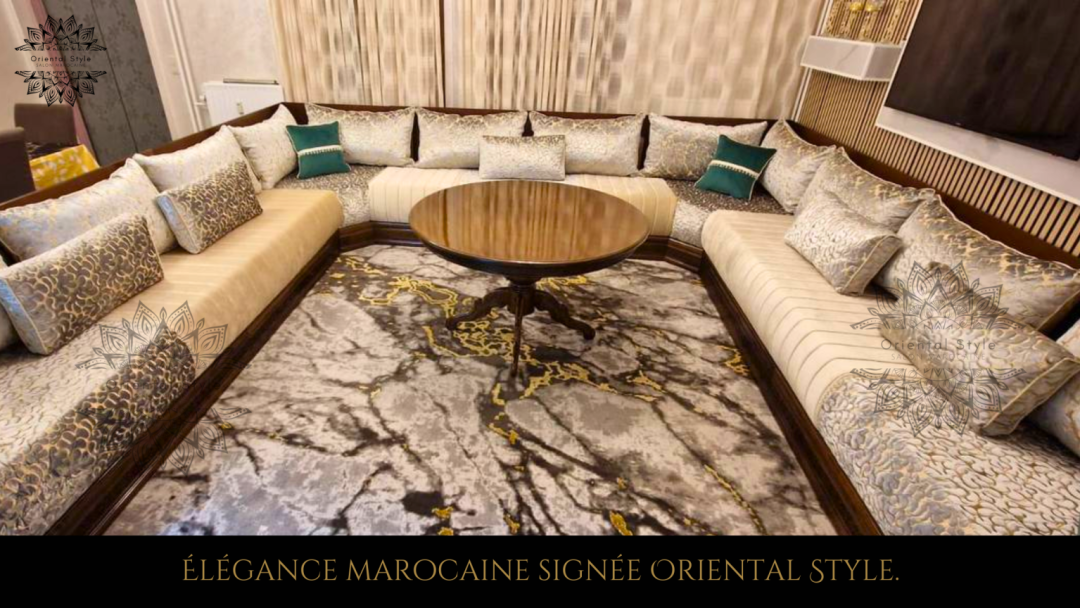 Salon Marocain Modèle 12