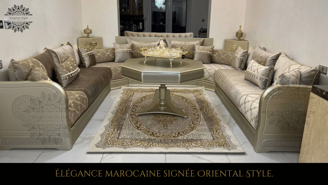 Salon Marocain Modèle 14