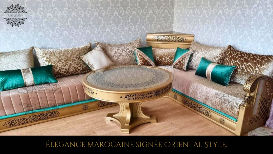 Salon Marocain Modèle 6