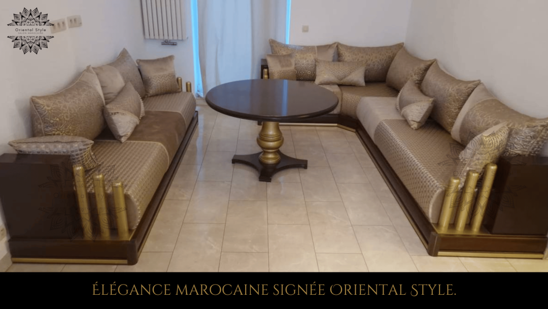 Salon Marocain Modèle 15
