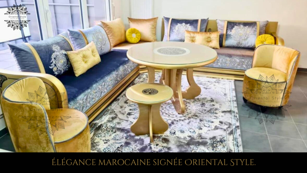 Salon Marocain Modèle 8