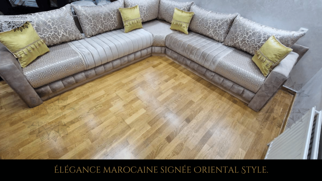 Salon Marocain Modèle 18