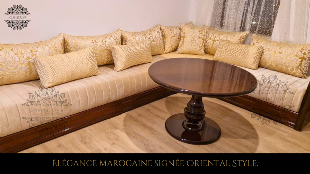 Salon Marocain Modèle 9