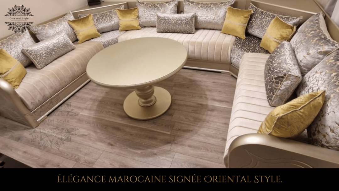 Salon Marocain Modèle 17