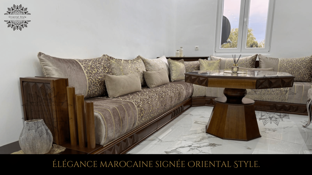 Salon Marocain Modèle 27
