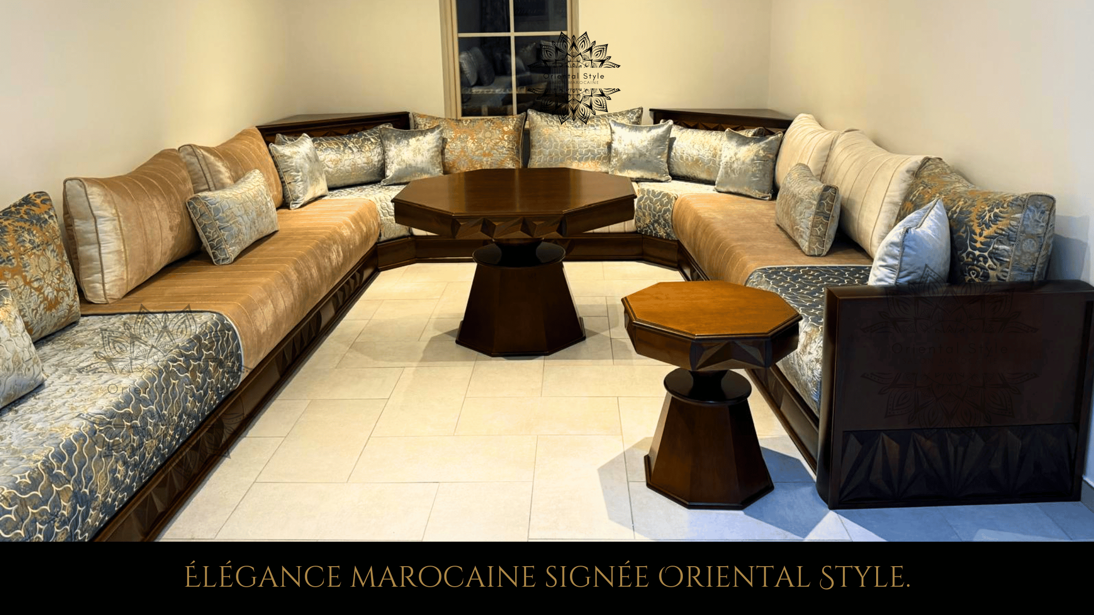 Salon Marocain Modèle 33